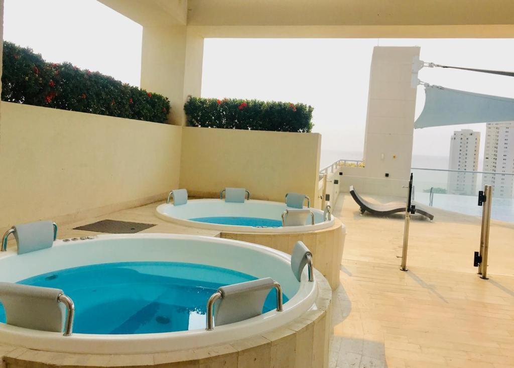 Beautiful Sea View Apartman Santa Marta Kültér fotó